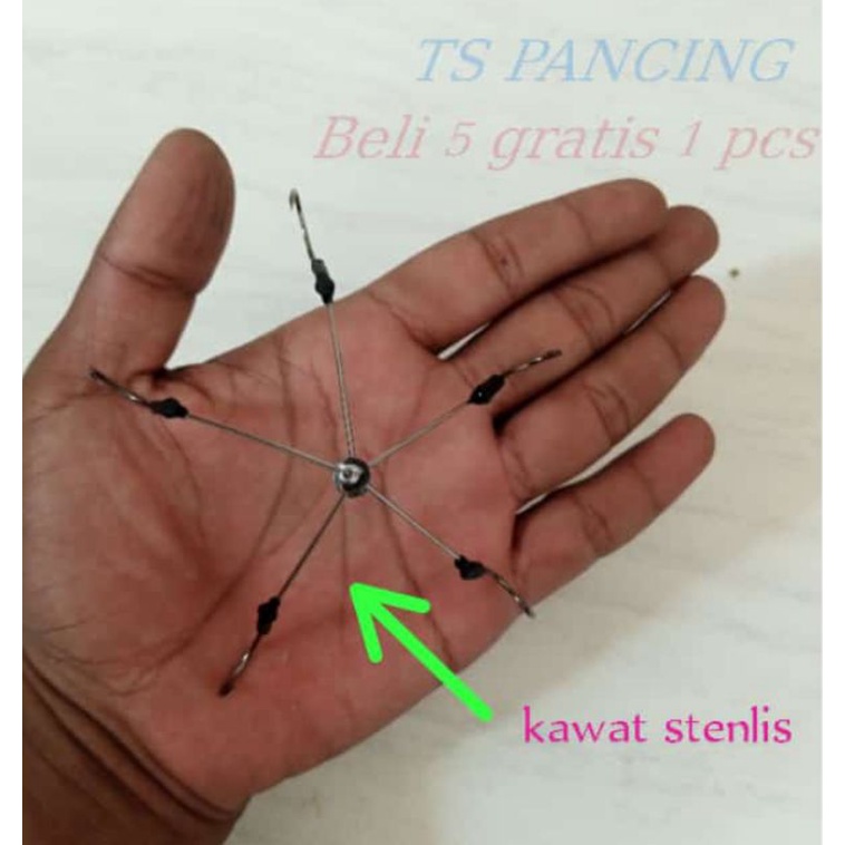 PANCING GARONG/GARONG MATAHARI 5 MATA KAIL NO 6,7,8,9,10,12. SIAP PAKAI