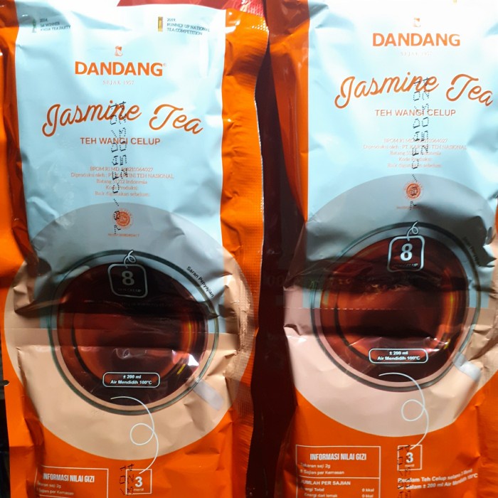 

Teh Celup Dandang Sachet Jasmine Tea 18 Gram Gratis 1 Toples