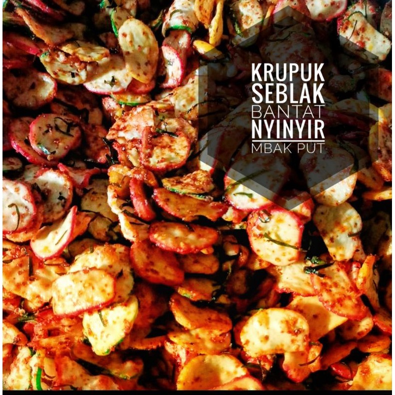 

krupuk seblak daun jeruk