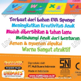 Puzzle Matras EVAMAT Hijaiyyah Huruf Arab Hijaiyah Alas Lantai Mainan Anak Bayi Edukasi EVA Spon