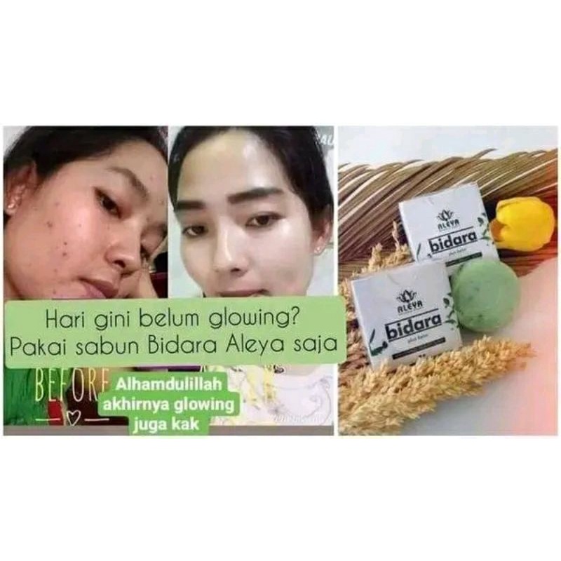 Sabun Bidara Aleya sabun bidara kelor original herbal alami BPOM