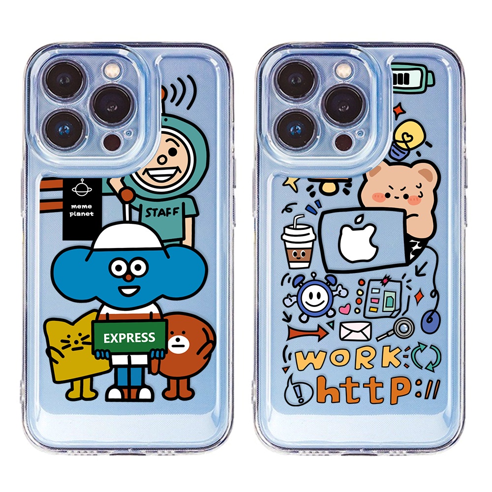 Casing Samsung A20 A30 A12 A10 A10s A03 A71 A31 A51 A50 A50s A30s A53 A73 A72 A33 A32 A31 A23 A20s A11 A02 M22 S22 Motif Kartun