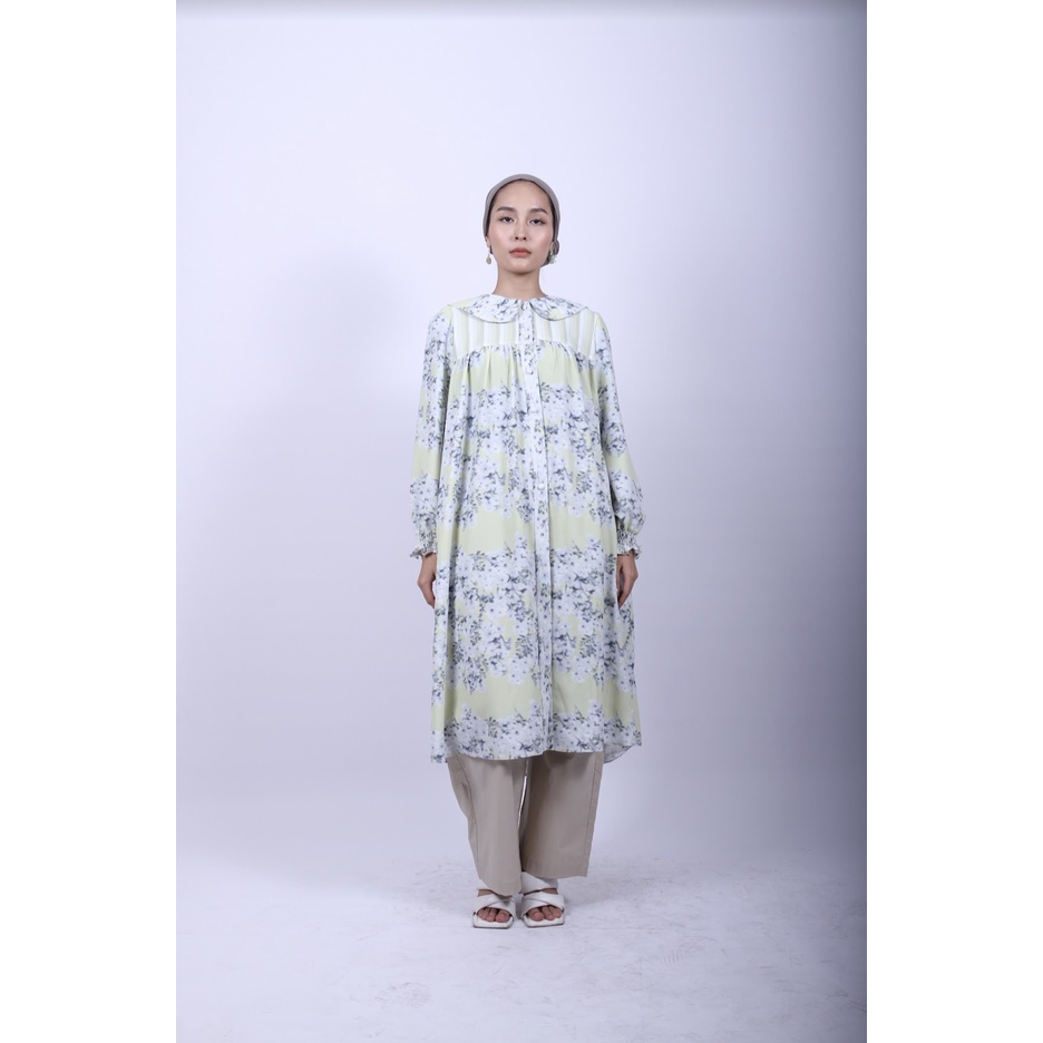 Itang Yunasz Ready To Wear - Magnolia Dress Yellow