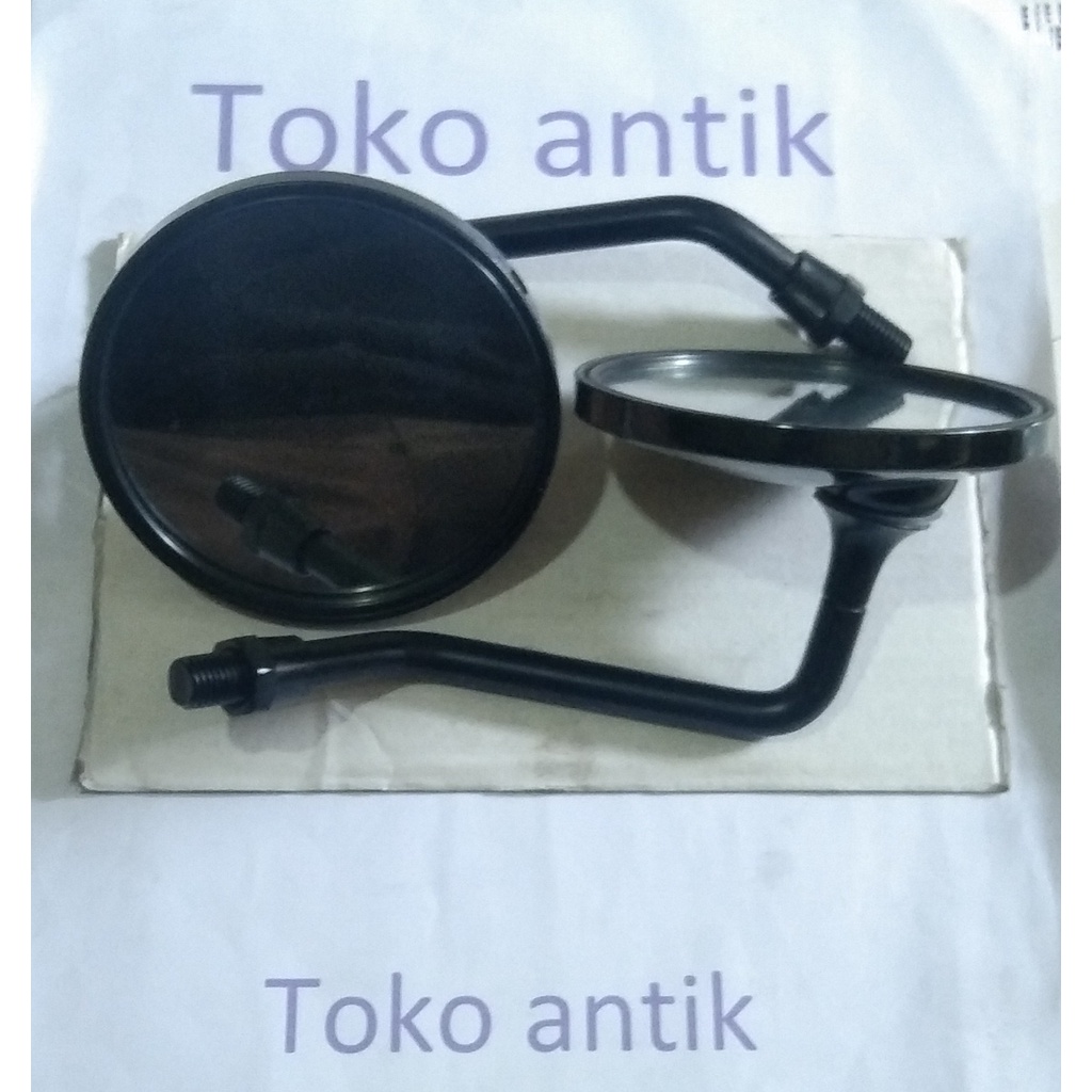 spion bulat hitam kecil