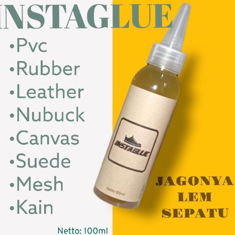 Sikat Sekarang--LEM SEPATU BOLA ORIGINAL SUPER KUAT 100ml LEM instaglue MIDSOLE-OUTSOLE-UPPERSOLE-SU