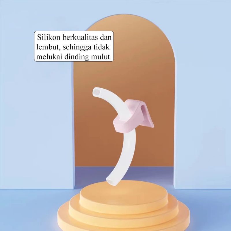 Sedotan Straw Clip / Clip and Straw Sedotan Anak / Sedotan