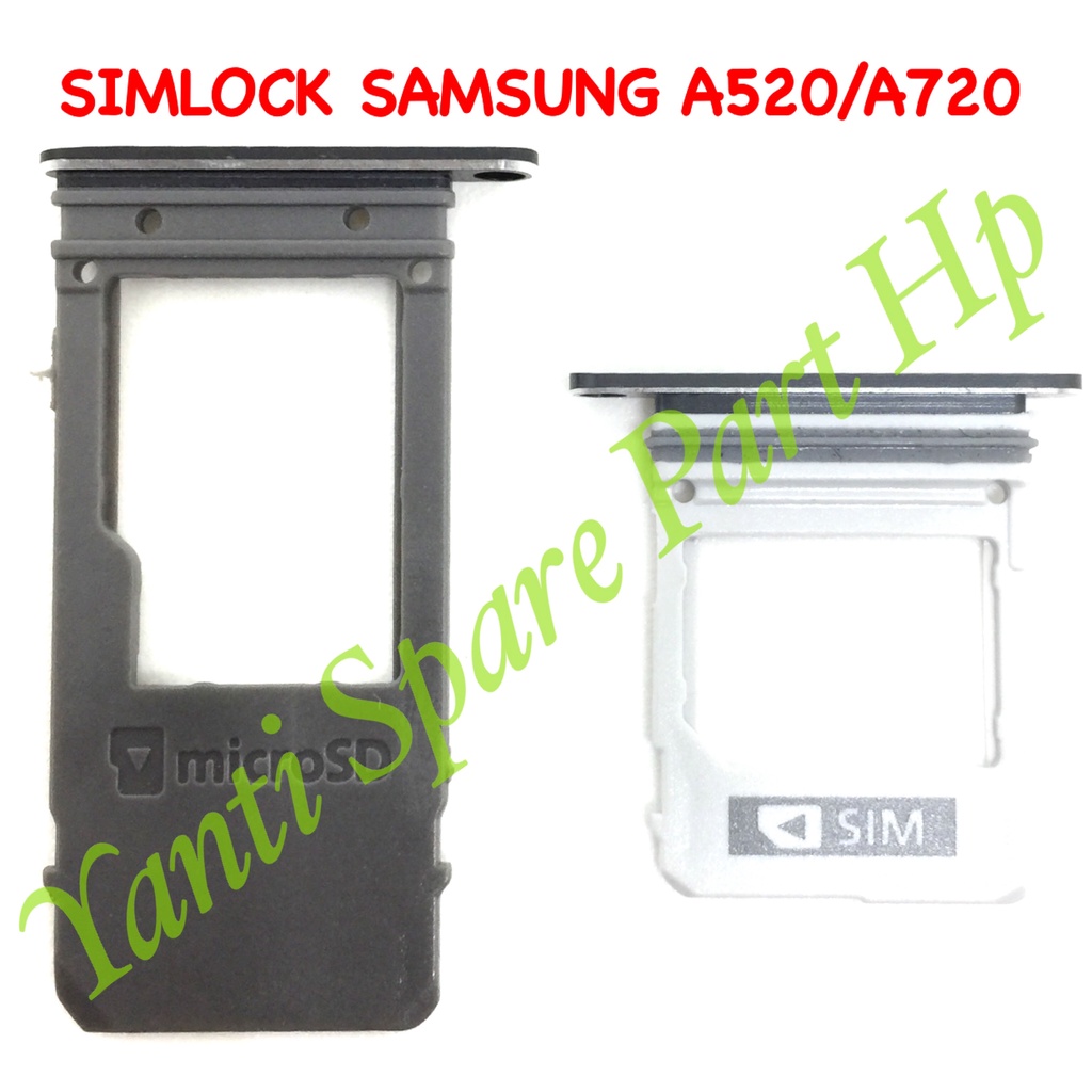 Simtray Sim Lock Samsung A520 A720 Single Sim Original Terlaris New