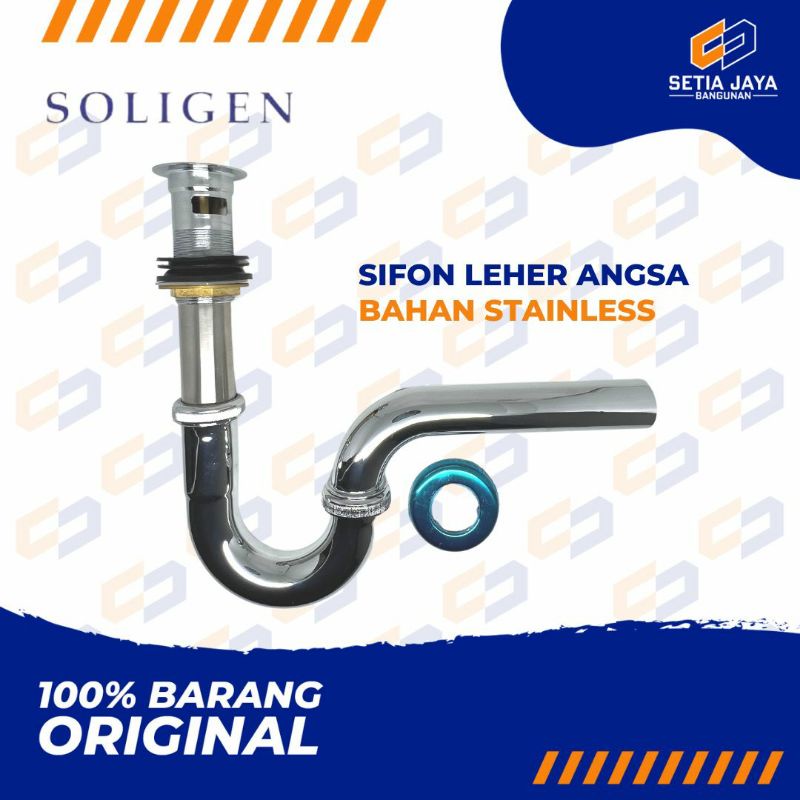 Sifon / Sivon / Afur / Avur Leher Angsa Soligen Stainless Steel