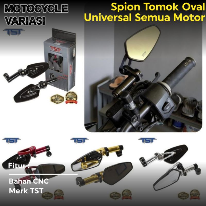 Spion Tomok Oval CNC Adv 160 Vario 160 PCX 160 Aerox Vario Beat Scoopy