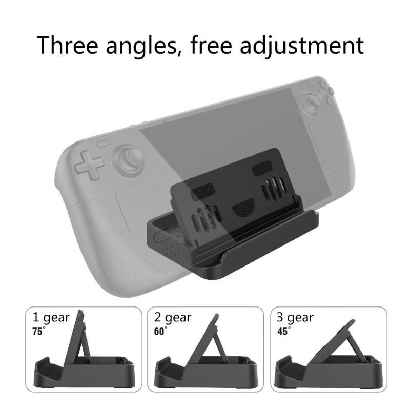 Zzz Bracket Dock Holder Konsol Game Adjustable Untuk Deck / Switch