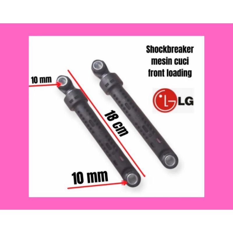Shockbreaker mesin cuci front loading LG