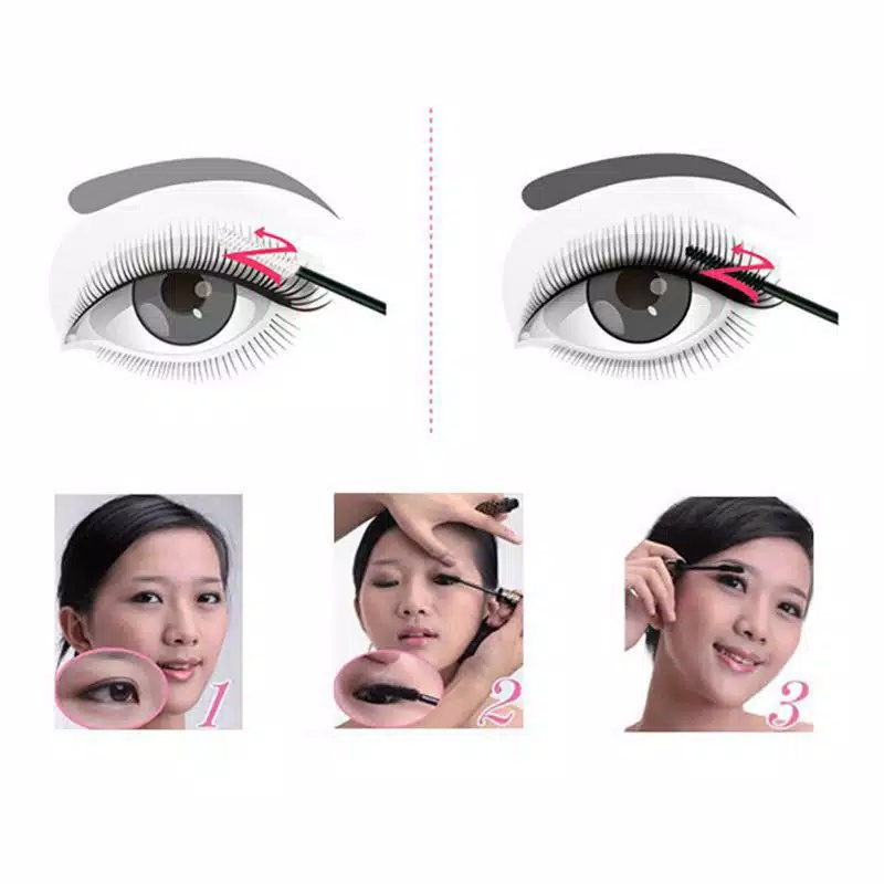 Mascara Volume Glamour Anti Air Tahan Lama / Mascara Waterproof