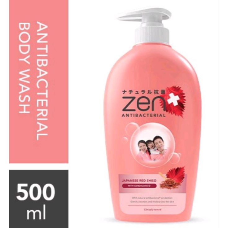 Sabun Zen Body Wash Cair Botol Pump 500 ml