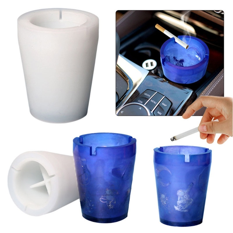 Cetakan Asbak Resin Bahan Silikon Bentuk Mobil Untuk Hadiah