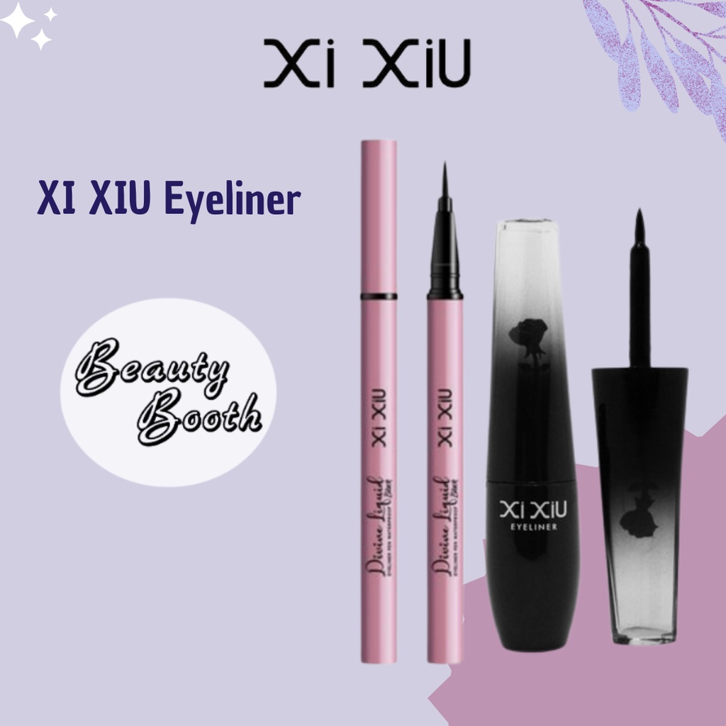 XI XIU Eyeliner Black Casing Black KUAS | Divine Liquid Eyeliner KUAS | c | XIXIU Eyeliner | Eyeliner Pen Stamp