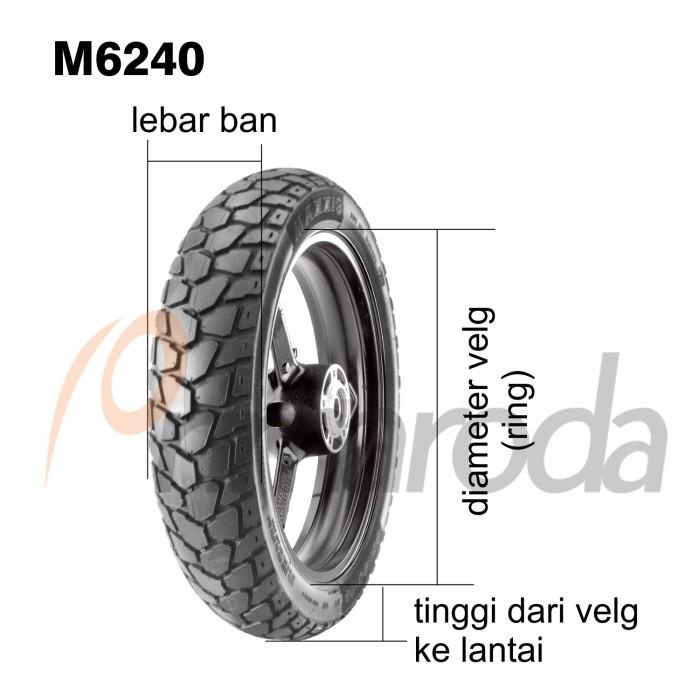 Ban motor On-Off Road MAXXIS M6240 130/80 Ring 17 130/80-17 Tubeless
