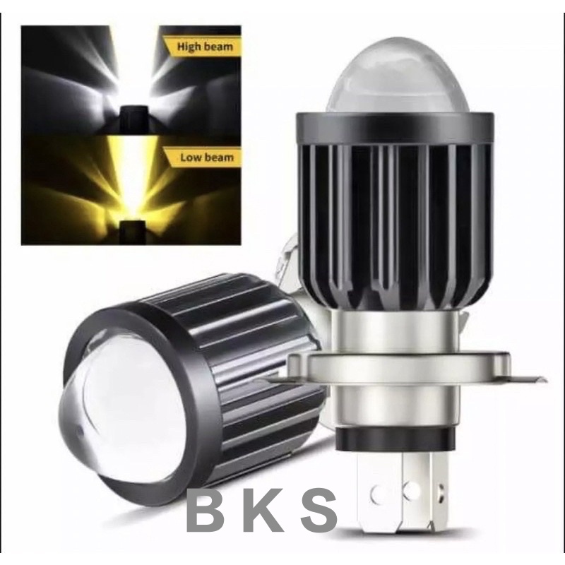 Bohlam/Lampu Depan Led Putih - Kuning Untuk Vixion,tiger,byson,ninja