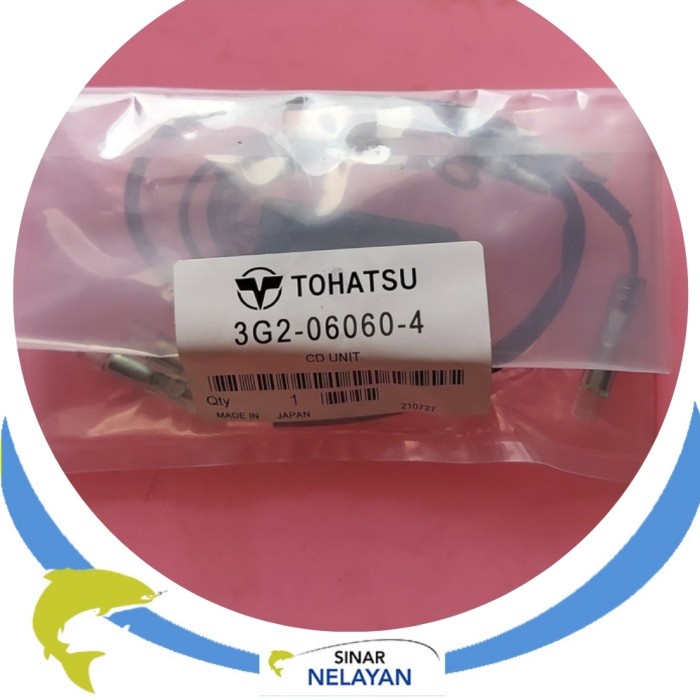 CDI mesin tempel Tohatsu 18 pk. Asli. Ada 6 kabel.