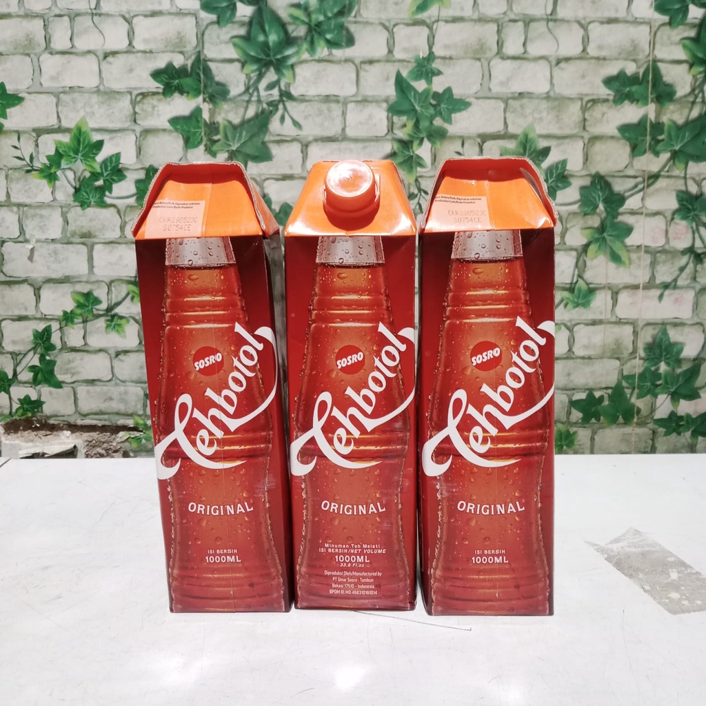 

Teh Botol Sosro Ukuran 1 Liter