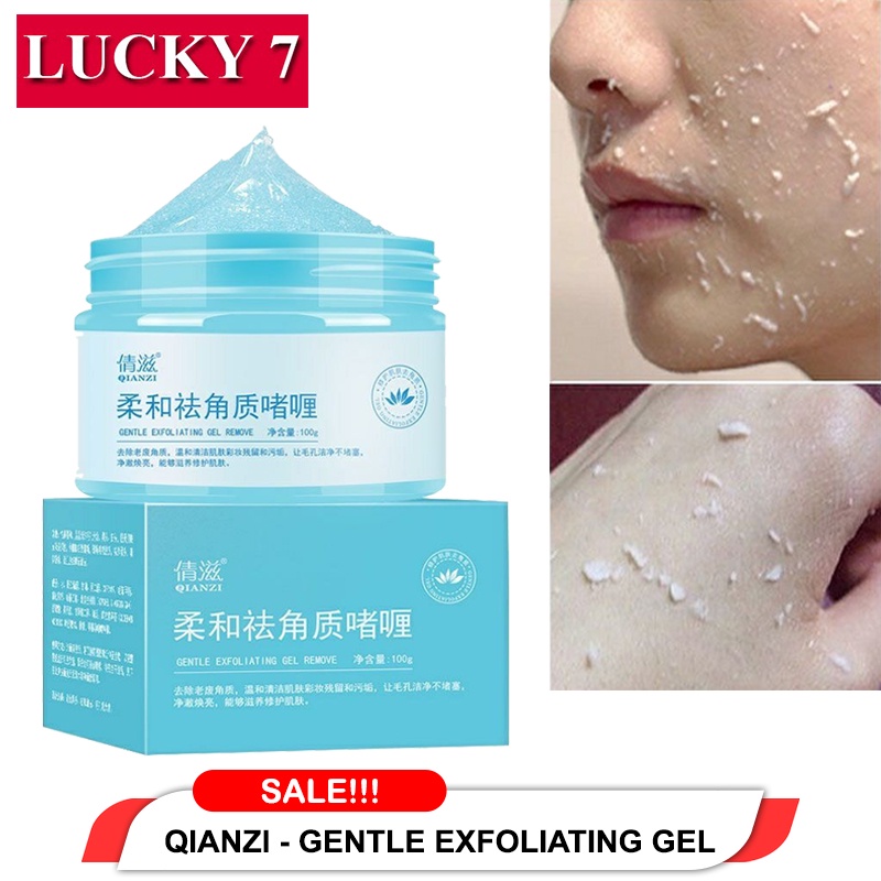 Jual Scrub Wajah dan Badan Qianzi Exfoliating Gel Wajah Ampuh