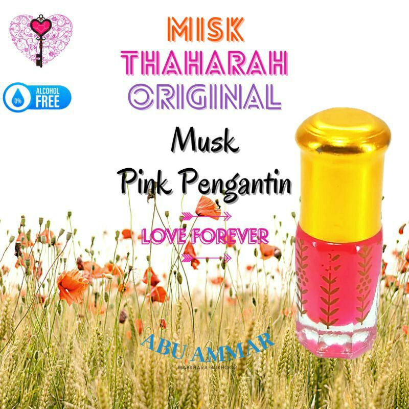 MISK THAHARAH KENTAL ORIGINAL PARFUM ARAB 3ML