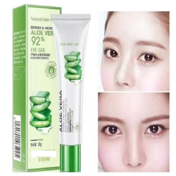 Aloevera Eye Lift Gel Penghilang Kerutan Kantung Mata Panda Keriput 20g