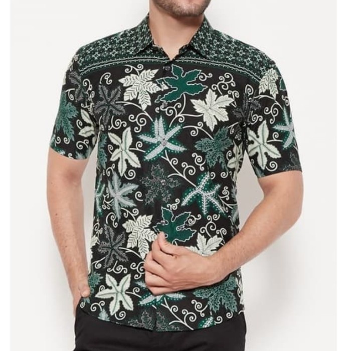 Dasi Pria Kemeja Pria Batik Slimfit OB154 (jas dasi jaket kaos baju koko)(R7S6) Dasi Hitam Polos Das