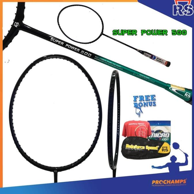 RS SUPER POWER 500 RAKET BADMINTON ORIGINAL