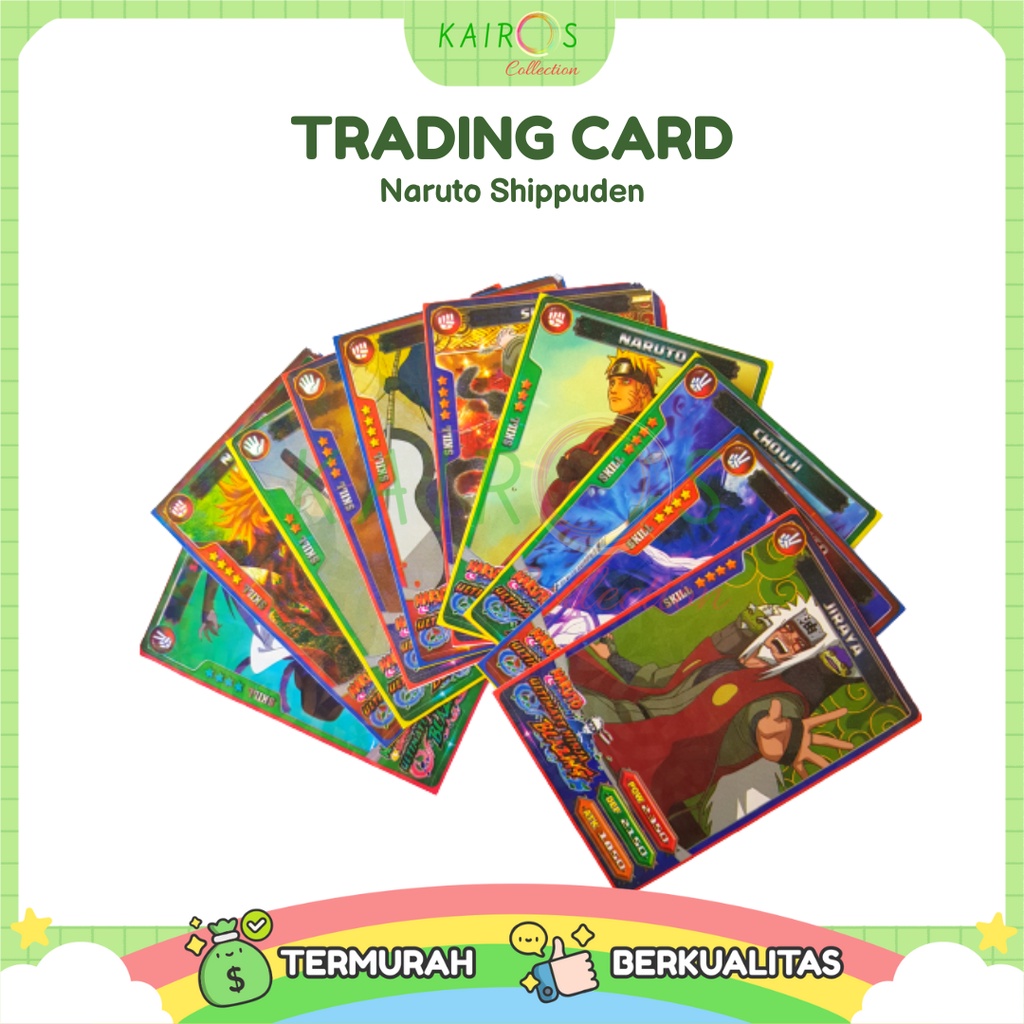 Trading Card Naruto Shippuden / Mainan Kartu Anak Naruto Shippuden