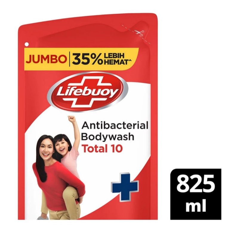 Jual Lifebuoy Sabun Mandi Cair Antibakteri Total Pouvh Ml Shopee Indonesia