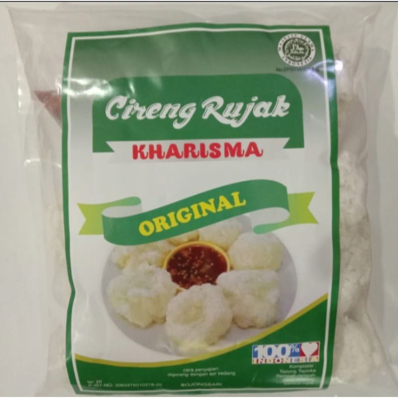 

Cireng kharisma original bumbu rujak