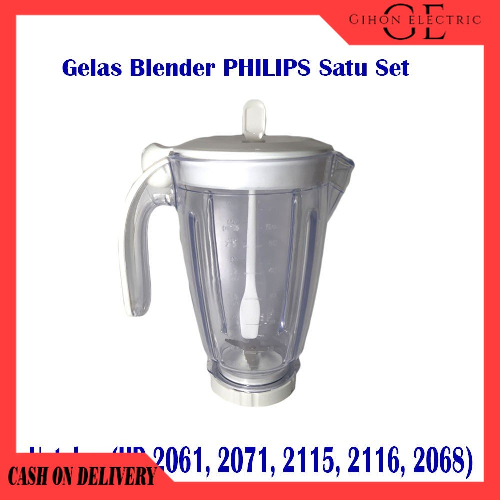 Gelas Blender Philips Set (HR 2061, 2071, 2115, 2116, 2068)