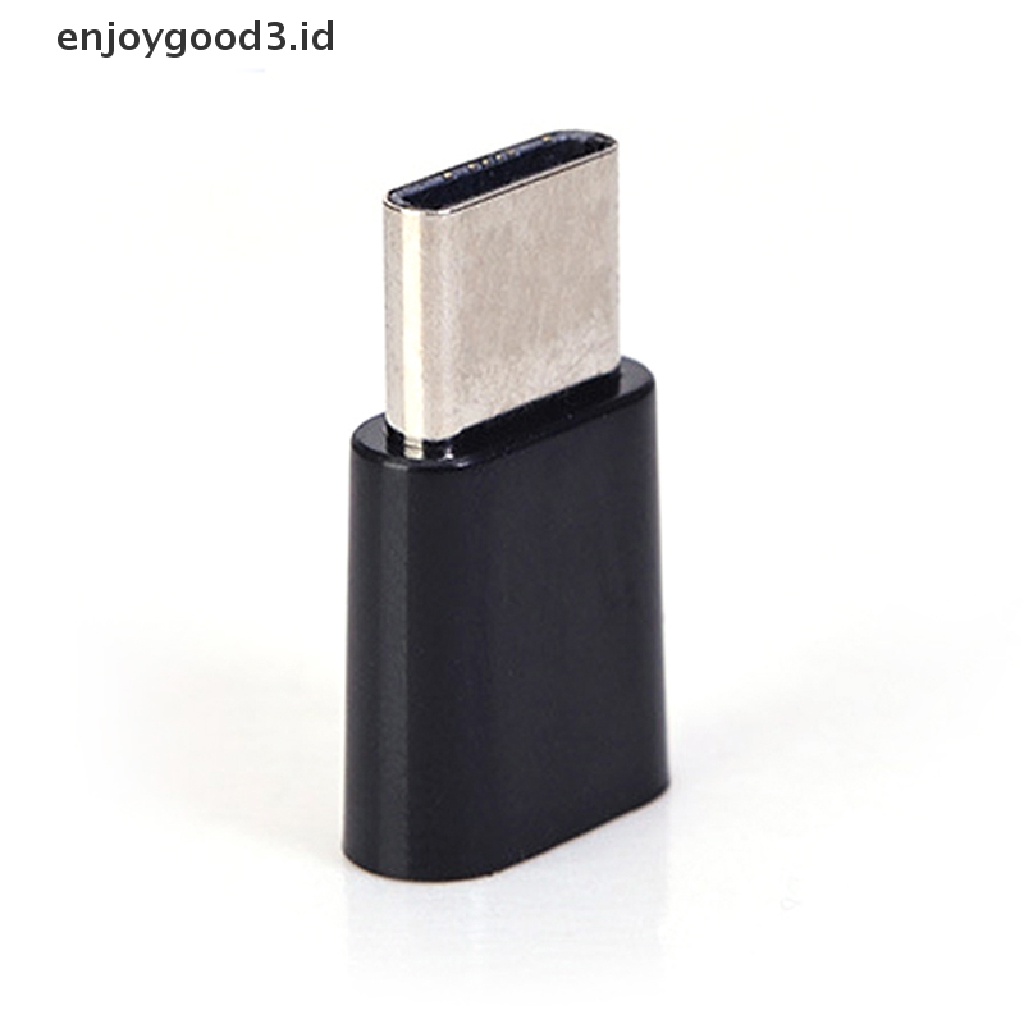 (Rready Stock) Adaptor Converter Micro USB Female Ke Tipe-C Male (ID)