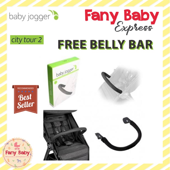 BABY JOGGER CITY TOUR 2 FREE BELLY BAR SINGLE CITY TOUR 2 - STROLLER {FREE BELLY BAR}