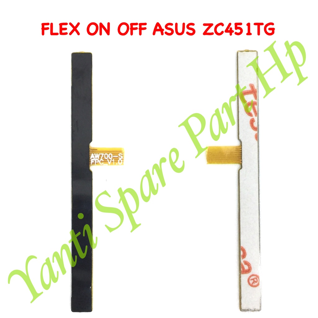 Flexible On Off Asus Zenfone GO 4.5 ZC451TG Z00SD Original Terlaris New