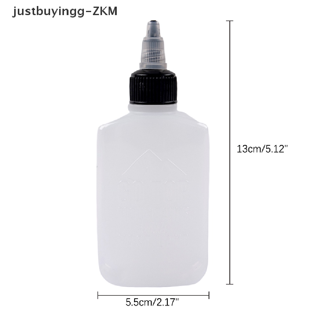 1 Pc Botol Kosong Bahan Plastik Transparan Ukuran 100ml Untuk Saus