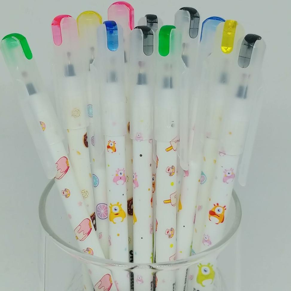 

PALING DICARI Pulpen Smooth Ink Pen 0.6mm - 0.6 mm Monstar - Warna Hitam ♗ 876