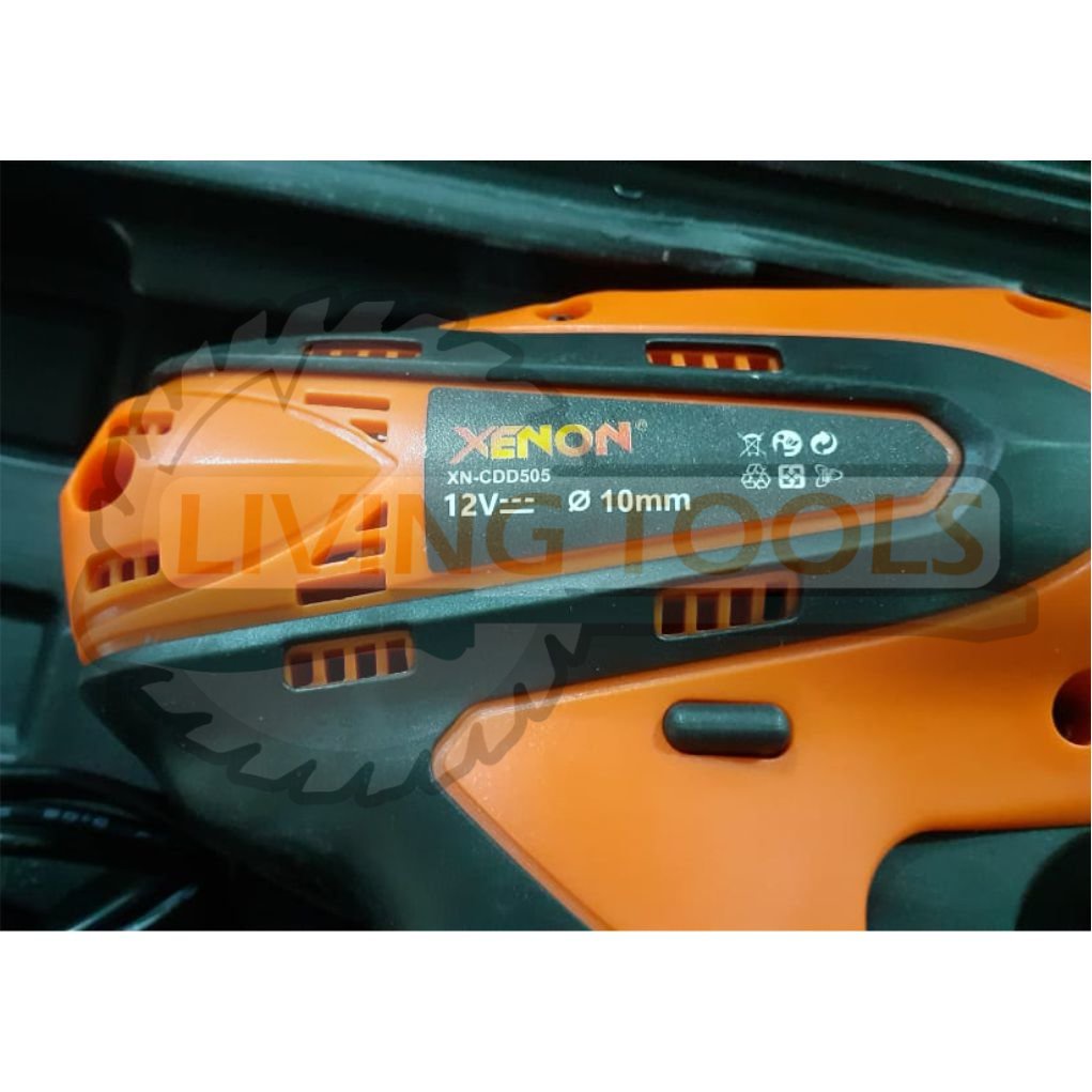 Mesin Bor XENON CDD505 12v Cordless Hand Drill Mesin Bor Baterai XENON Bor Cas 12v CDD505