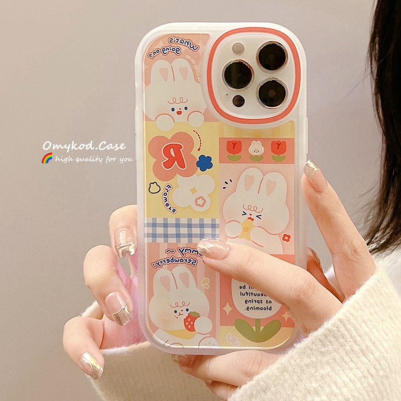 Soft Case Silikon TPU Transparan Motif Mata Bulat Untuk iPhone 11 12 13 14 Pro MAX 6s 6 Plus 7 8 Plus 14 Plus SE 2020 2022 XR X Xs MAX