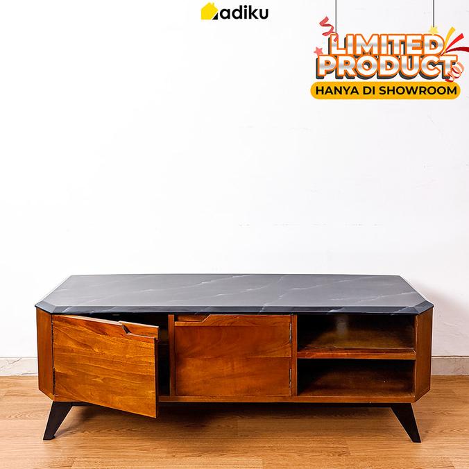 Adiku Helios Meja Tv Minimalis Warna Hitam - Tv Cabinet Lashiracollection1