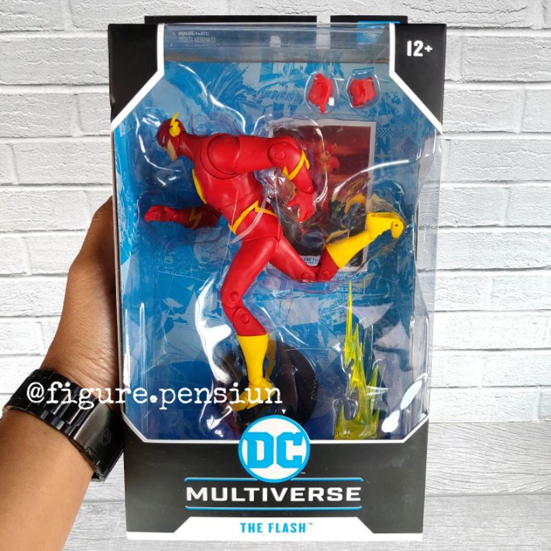 DC MULTIVERSE MCFARLANE JUSTICE LEAGUE THE FLASH SUPERMAN ANIMATED SERIES ACTION FIGURE