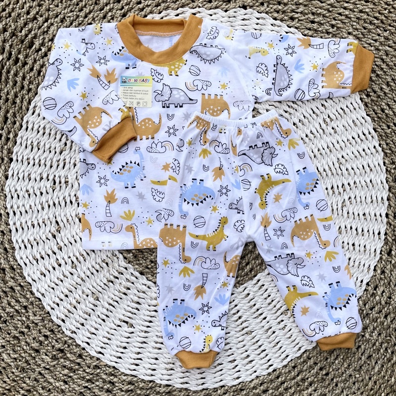 Setelan Baju Bayi Oblong Bayi Celana Bayi Baju Bayi Piyama Bayi DNW BABY