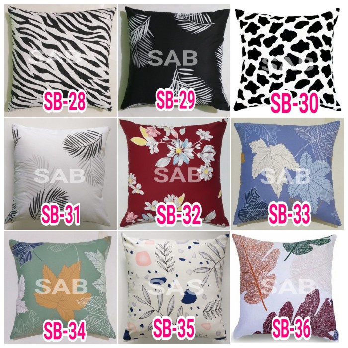 Sarung bantal /sofa/ chusion 30x30