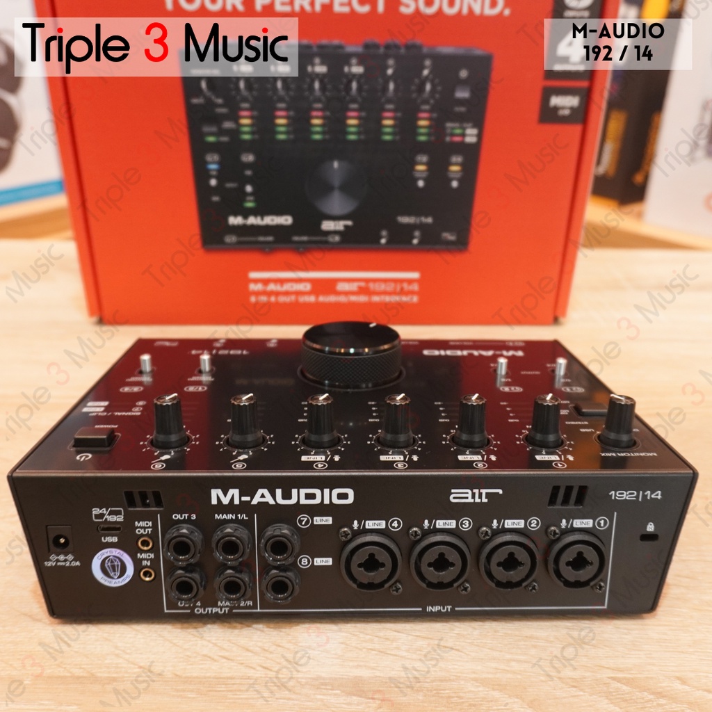 M-AUDIO 192/14 192|14 192X14 ORIGINAL Soundcard penerus m-audio 8x4m