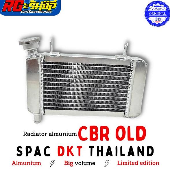 radiator almu almunium alumunium polish SPAC DKT honda cbr 150 old CBU original thailand