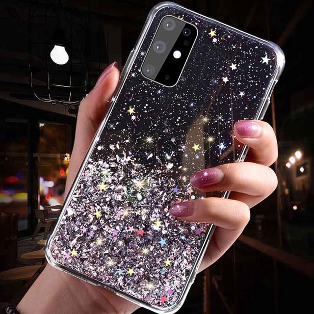 CASE GLITTER OPPO A31 A8 SOFT CASE GLITTER JELLY GLITTER BLING CASING CLEAR SOCKET
