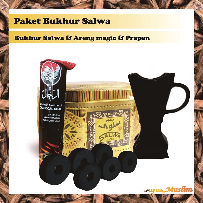 Buhur Salwa 1 Paket Buhur Areng dan Prapen