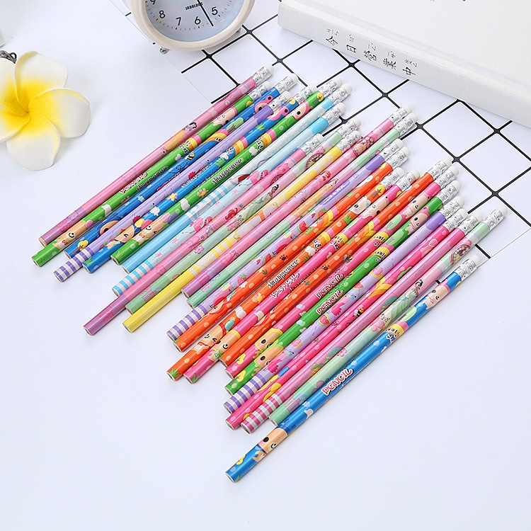 

12pcs Pencil Pensil HB Penghapus OSM-ST0034