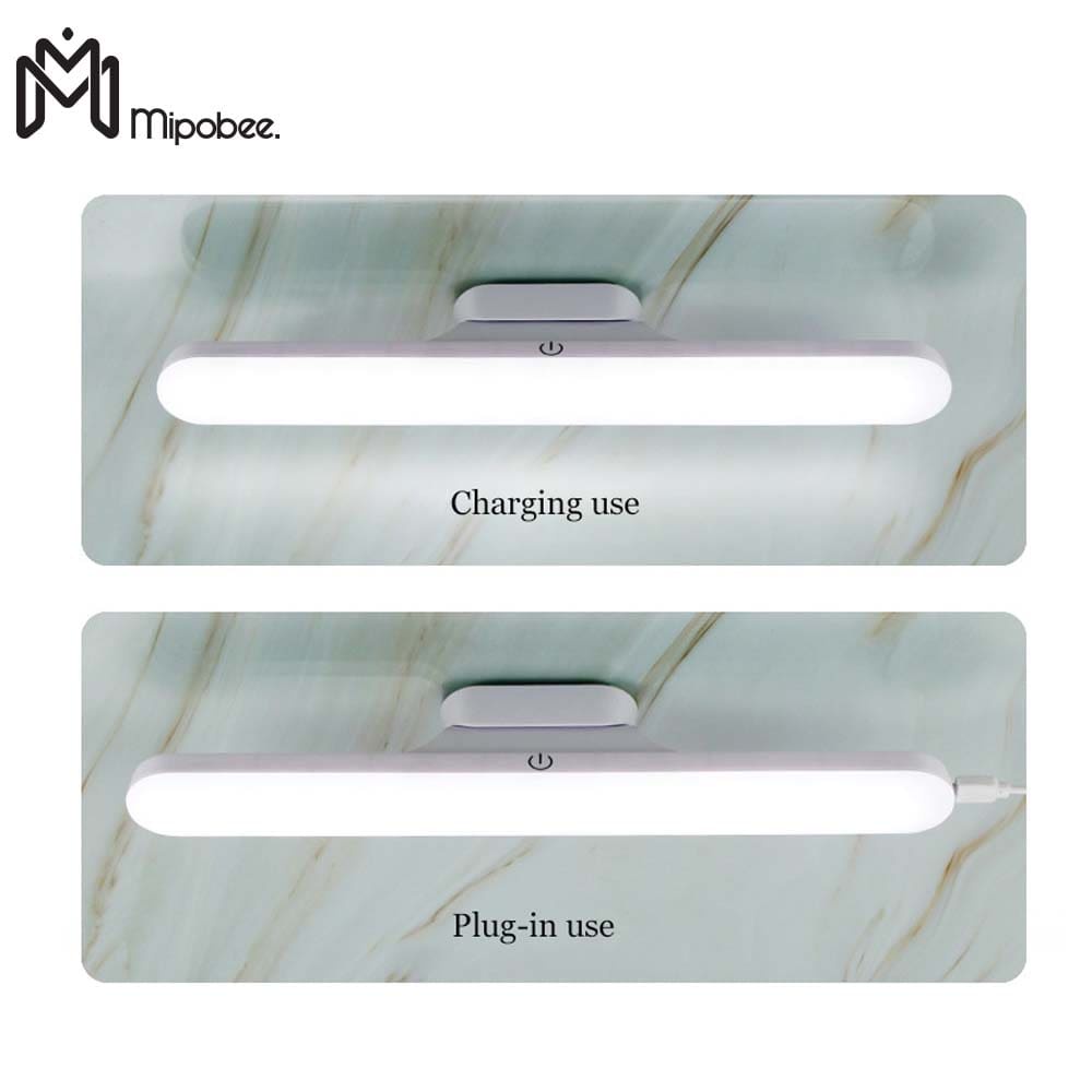 Mipobee Lampu Temple Magnetic Lamp Makeup Multifungsi Rechargeable