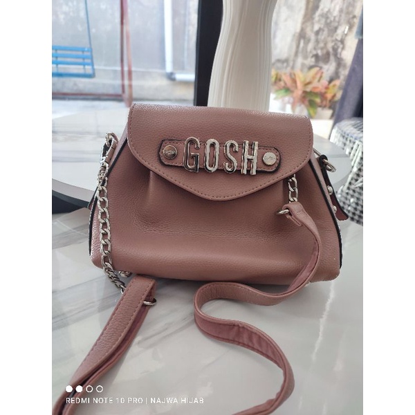 gosh stude dusty pink preloved gosh stude pink